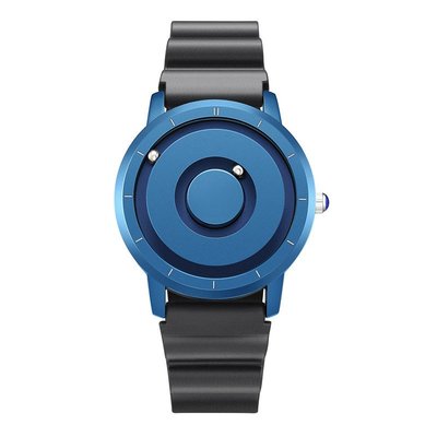 現貨手錶腕錶創新潮流學生鋼珠網紅金屬男女時尚運動石英手錶藍鋼錶抖音