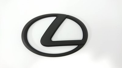 圓夢工廠 Lexus 2004~2009 RX RX330 改裝 後LOGO 字標字貼 消光黑 同原廠款125*83mm