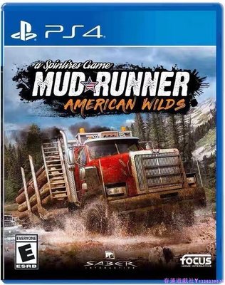 PS4/PS5游戲 旋轉輪胎 泥濘奔馳 越野荒野版Spintires MudRunner