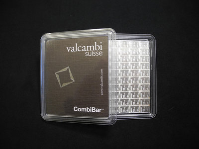 (老爸的錢幣收藏 ) valcambi 銀條1克 X 100片