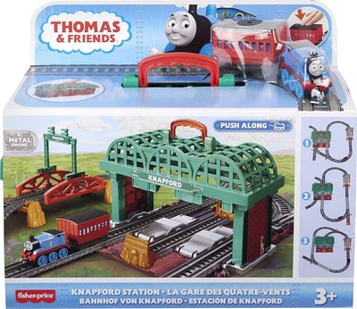 湯瑪士小火車普福特車站套 Fisher-Price Thomas & Friends 美泰兒 Mattel 正版在台現貨