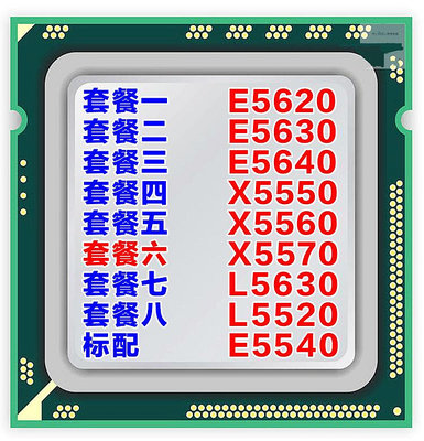 E5520 E5620 E5630 E5640 X5550 X5560 X5570 E5540 1366針CPU