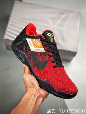 【小明潮鞋】Nike Kobe 11 Elite ZK11 黑紅金 編織 科比 戰靴 運耐吉 愛迪達
