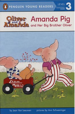 ＊小貝比的家＊AMANDA PIG AND HER BIG BROTHER OLIVER/ LEVEL 3平裝第三階