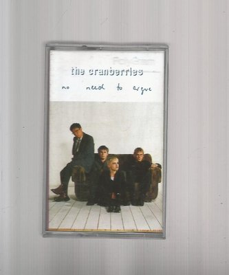 小紅莓合唱團The Cranberries [ 別吵 No Need To Argue ]  寶麗金唱片 錄音帶附歌詞