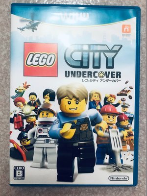 日版 WiiU 樂高小城 臥底密探 LEGO CITY UNDERCOVER~盒裝完整~狀況極新