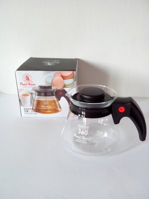 ♡ 健康快樂 ♡ 寶馬牌 臺灣製 耐熱玻璃壺360ml 水果茶壺 咖啡壺 泡茶壺