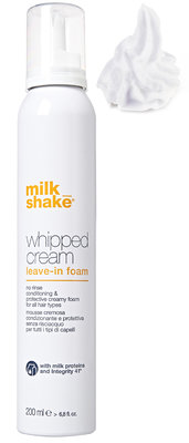 ❤【魔法美妝】Milk Shake醇香護髮泡沫200ml(免沖洗)Whipped Cream Leave-in Foam