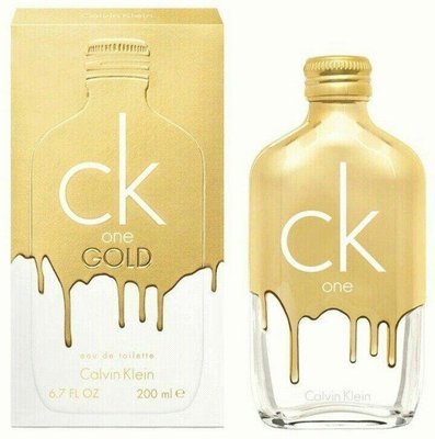 CK ONE GOLD 中性淡香水 2016限量版/1瓶/200ml-新品正貨