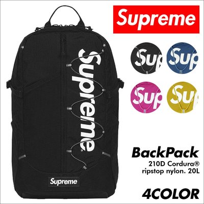 【超搶手】全新正品 2017 春夏 SS Supreme Tonal Backpack 42代 42TH 後背包 紅藍黃