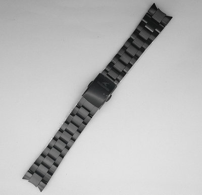 手錶帶 皮錶帶 鋼帶 卡西歐海神男錶OCW-T2600 鈦合金 原裝 超輕 電鍍黑金屬錶帶 21MM