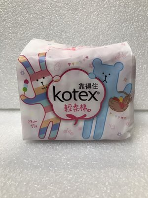 Kotex 靠得住 輕柔棉 衛生棉 23cm 11片 （宇宙人聯名款）