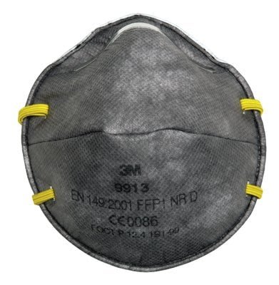 【原艾國際】3M 9913 活性碳口罩 P1 口罩 (15個/盒)