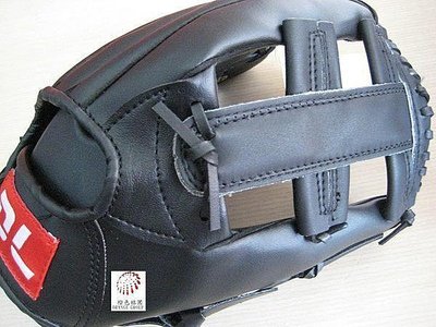 *【DL】12吋黑色十字.內野手專用手套 (高纖合成皮) DL600