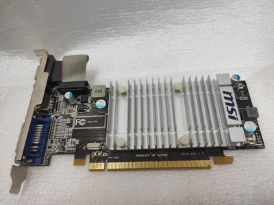 MSI R5450-MD1GD3H/LP Radeon HD 5450 1GB PCI-E 顯示卡