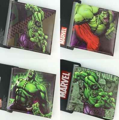 皮夾錢包 浩克 復仇者聯盟 The Hulk 動漫漫威趣味創意惡搞古怪交換生日禮品