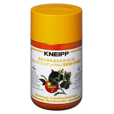 ＊小容容＊德國製 Kneipp 精油沐浴鹽/入浴劑(柑橘&菩提樹) 850g 泡澡.泡湯