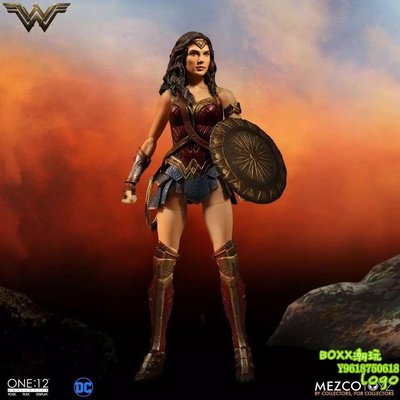 BOxx潮玩~MEZCO 76550 One:12電影版 dc正義聯盟 神力女超人Wonder Woman 正版