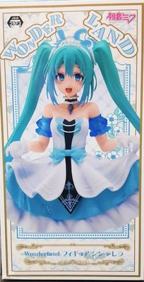 全新現貨 正版景品 TAITO 初音未來 MIKU Wonderland 灰姑娘 人形 公仔