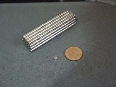 《磁石技研》4*2 釹鐵硼 強力磁鐵  直徑4*厚度2mm