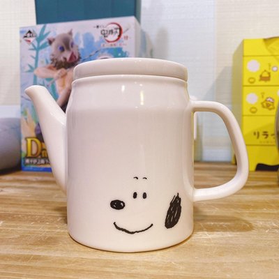 【Wenwens】日本 正版 現貨 SNOOPY 史努比 史奴比 陶瓷 茶壺 茶壺杯 馬克杯 400ml 日本製