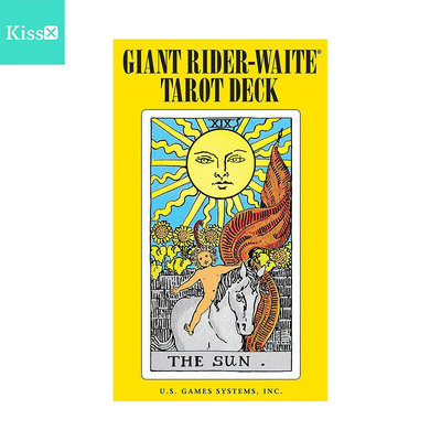 三森 進口正版 大版騎士韋特卡牌 Giant Rider Waite Tarot