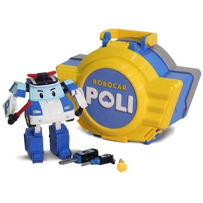 [Child's shop] LED變形波力手提基地/ROBOCAR POLI波力 救援小英雄可變形RB83072