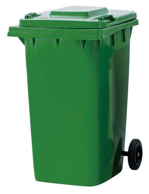 ☆88玩具收納☆特大上美垃圾桶 240 掀蓋式回收桶 環保桶 收納桶 分類桶 玩具桶 置物桶 儲物桶 整理桶附輪240L