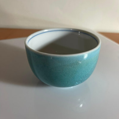 早期珍藏 九谷燒 結晶釉 杯子 日本杯 1001-78