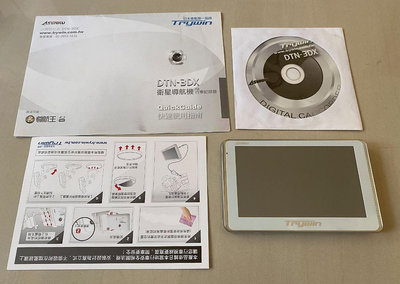 日本第一車載品牌 Trywin DTN-3DX 衛星導航機 觸控行車紀錄器~附觸控筆~沙沙代言~故障機~99元起標~