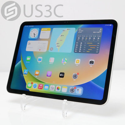 【US3C-桃園春日店】【福利品】公司貨 Apple iPad 10 256G WiFi 銀 10.9 吋 A14仿生晶片 1200萬畫素 指紋辨識 二手平板