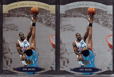 95-96 SP FETURE NBA ALL-STARS GOLD #AS19 KARL MALONE LOT