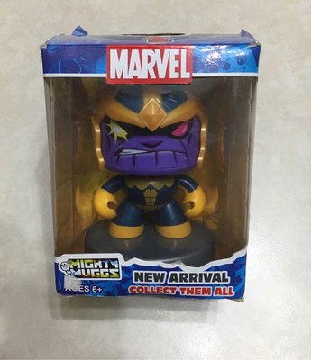 全新 Marvel Mighty Muggs Thanos 動作模型公仔