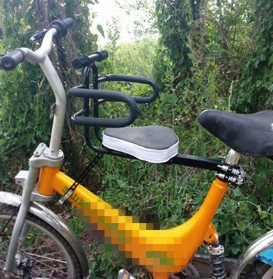 AFF017  (A款單座+扶手護欄) ubike適用腳踏車自行車兒童前置座椅單車兒童座椅便攜快拆 寶寶座椅秒拆款