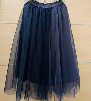 浪漫必備單品推薦❤️斷貨全新 a la sha 藍紫色S號漸層造型紗裙 時尚好百搭
