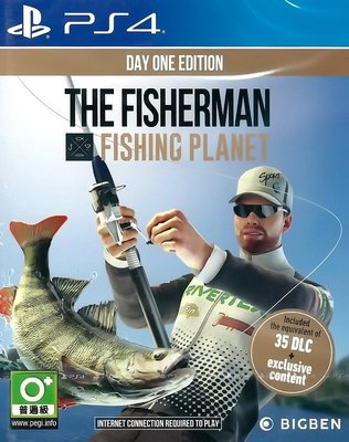 【全新未拆】PS4 漁夫星球 釣魚模擬 釣魚遊戲 THE FISHERMAN FISHING PLANET 中文版 台中