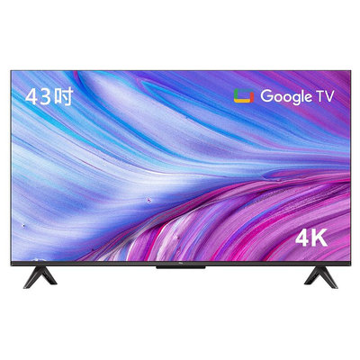 TCL 43吋 4K Google TV量子連網液晶電視 43P737 原廠保固 全新品 新機上市