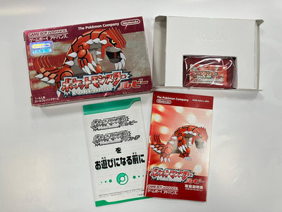 絕版收藏 正版 任天堂 Nintendo GAME BOY GBA 卡帶 神奇寶貝 精靈寶可夢 紅寶石版 固拉多1