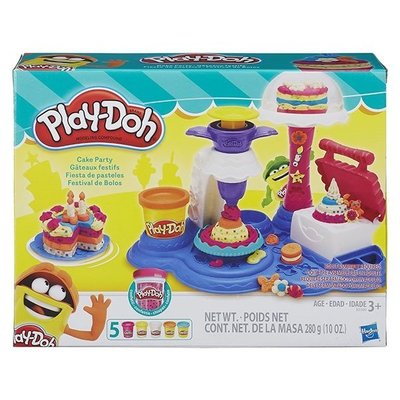 佳佳玩具 ----- 黏土 培樂多 Play-Doh 創意DIY 蛋糕派對遊戲組 【05B3399】