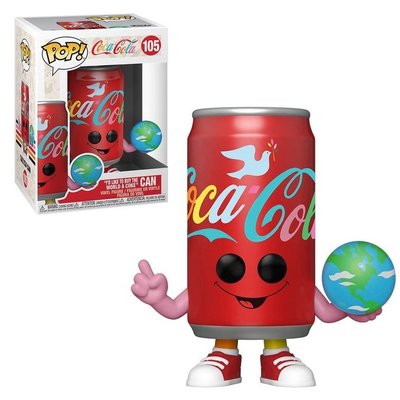 BEETLE FUNKO POP COCA COLA 可樂 可樂罐 COKE CAN 地球 WORLD 105