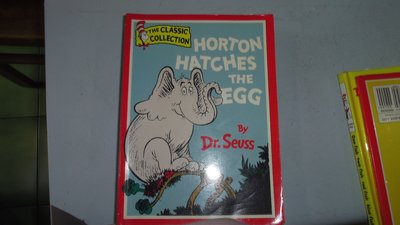 【媽咪二手書】Dr.Seuss HORTON HATCHES THE EGG 英文童書 有劃記  510