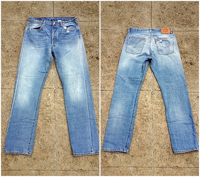 西方不敗全新歐洲版Levi's LVC 501XX 1983年經典直筒牛仔褲83501