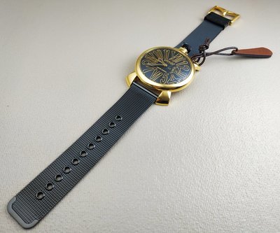 【原裝中古美品】義大利 精品手錶 GAGA Milano MANUALE 46 限量款 Limited Edition