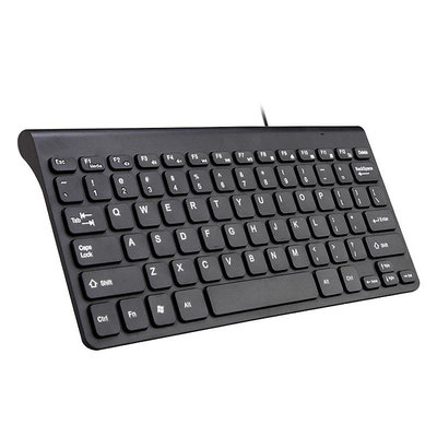 鍵盤 筆記本有線便攜外接鍵盤USB手提電腦臺式巧克力輕薄鍵盤迷你