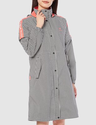 日本進口 le coq sportif 女款單件式風雨衣(格紋) 尺寸 L 僅有一件