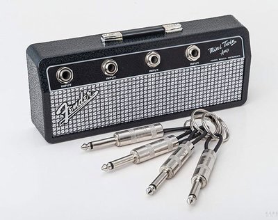 《民風樂府》Pluginz x Fender Mini Twin經典音箱鑰匙座 創意收掛鑰匙