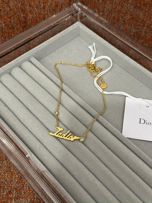 【預購】 Dior J’Adior 白水晶與珍珠金色項鍊