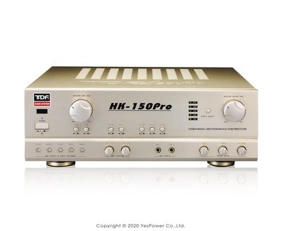 ＊來電優惠＊ HK-150PRO TDF 200W+200W 綜合歌唱擴大機/開機音量自動歸零/自動接唱/人聲消音
