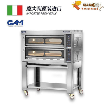 長期供應 意大利進口披薩爐烤箱兩層十二盤蛋糕烤箱烤鴨爐MD6+6-QAQ囚鳥