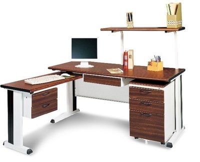 【凱渥辦公家具】BKD系列 160*70木紋面 辦公桌 電腦桌 秘書桌 職員桌 主管桌 OAY87-4L
